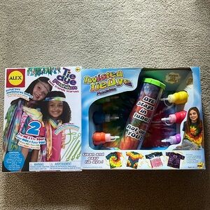 Tie dye sets (machine and scarf set)